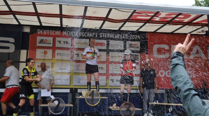 Unerwartete Erfolge bei der Deutsche Meisterschaft im Fahrrad-Trial 2024